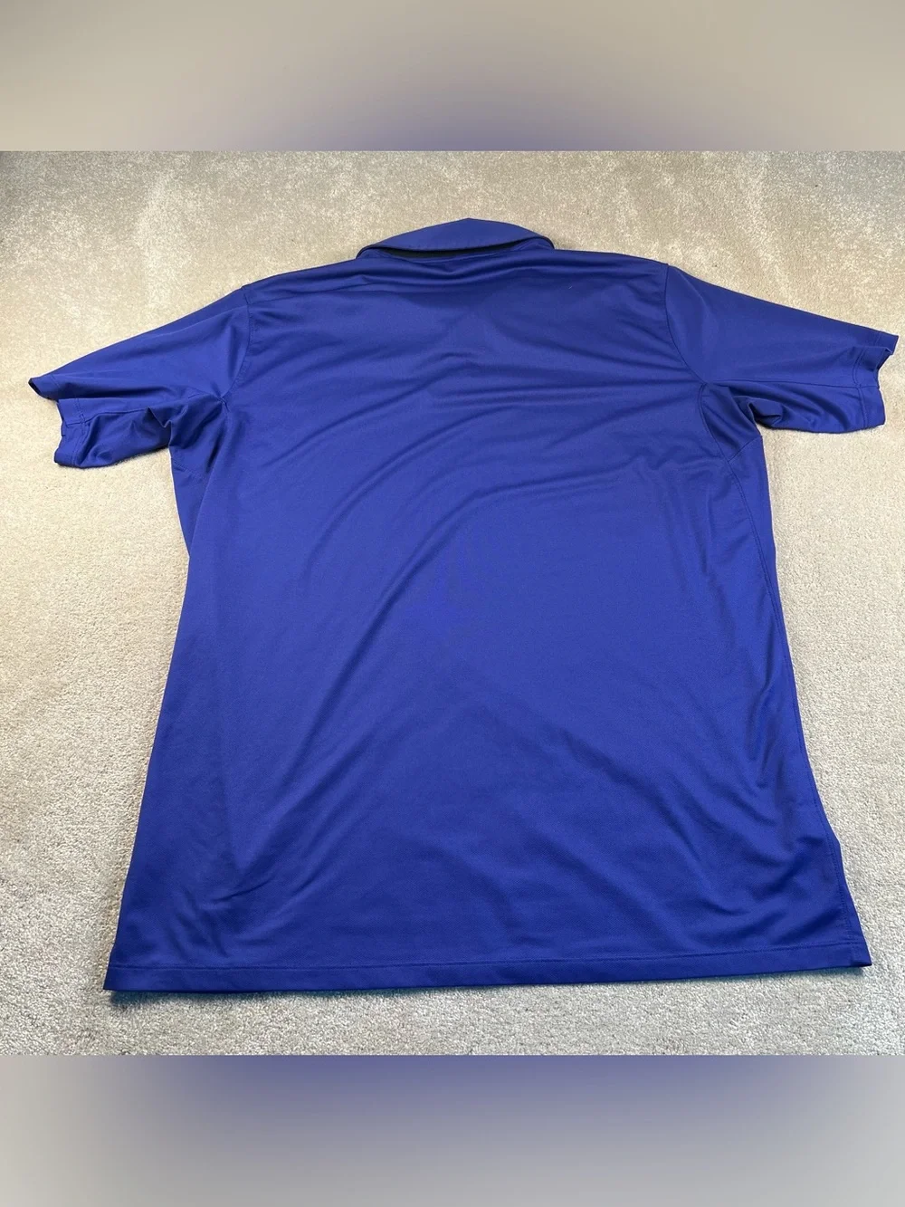 Nike Golf Polo Dri-Fit Blue Lightweight Standard Fit Men's XL
